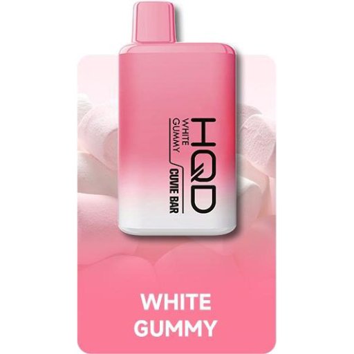 HQD CUVIE Bar Disposable device (White Gummy - 7000 Puffs)