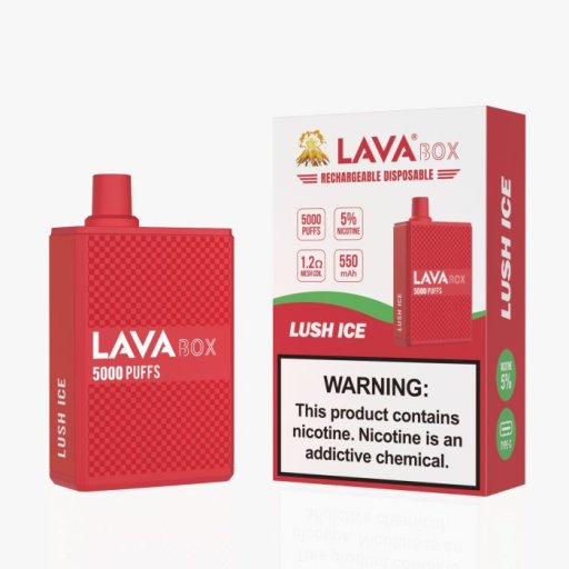 Lava Box Disposable 5% (Lush Ice - 5000 Puffs)