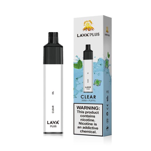 Lava Plus Disposable 5% (Clear - 2000 Puffs)