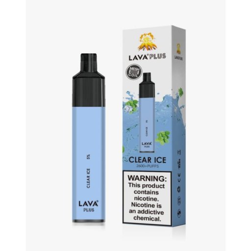Lava Plus Disposable 5% (Clear Ice - 2000 Puffs)