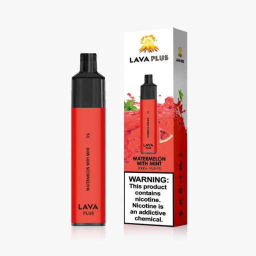 Lava Plus Disposable 5% (Watermelon Mint - 2000 Puffs)
