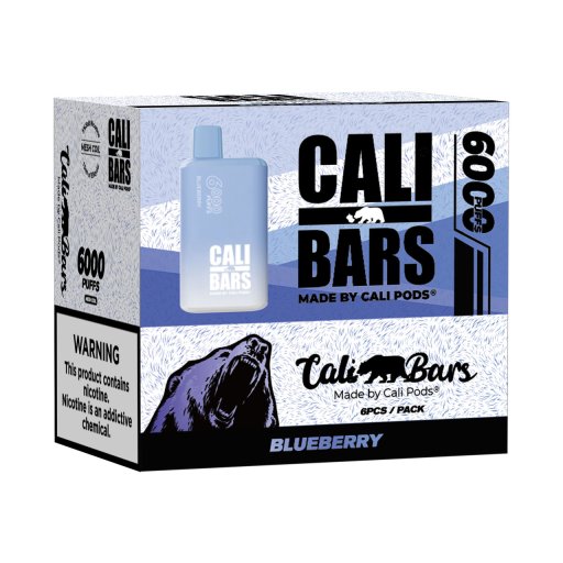 Cali Bars v2 Disposable (Blueberry - 6000 Puffs)