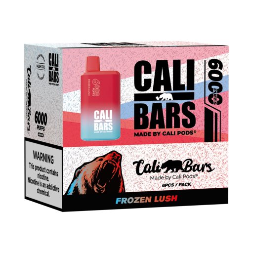 Cali Bars v2 Disposable (Frozen Lush - 6000 Puffs)