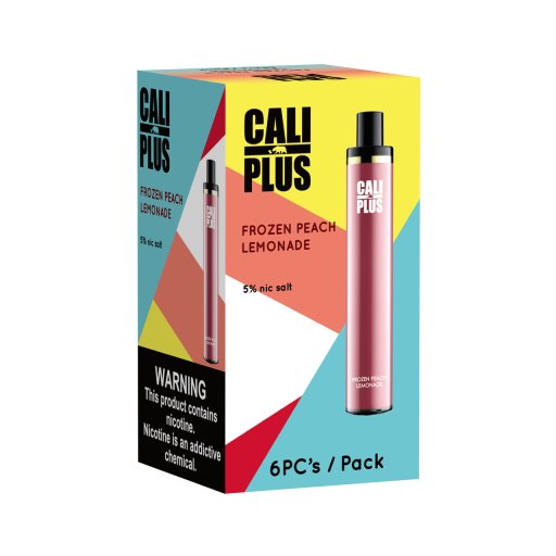 Cali Plus Disposable (Frozen Peach Lemonade - 1500 Puffs)