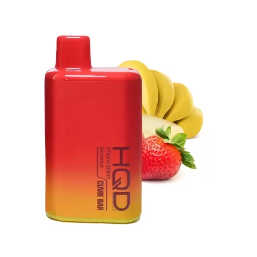 HQD CUVIE Bar Disposable device (Strawberry Banana - 7000 Puffs)
