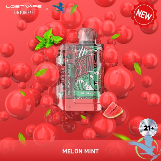 Lost Vape Orion Bar Disposable 7500 Puffs Sparkling Edition (Melon Mint)