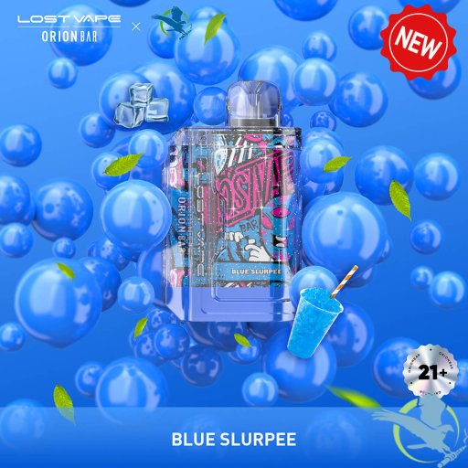 Lost Vape Orion Bar Disposable 7500 Puffs Sparkling Edition (Blue Slurpee)