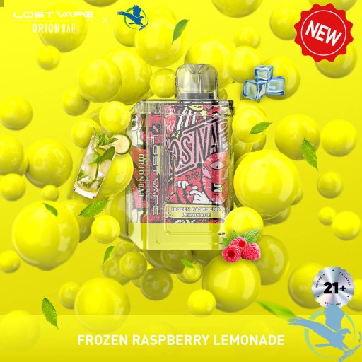 Lost Vape Orion Bar Disposable 7500 Puffs Sparkling Edition (Frozen Raspberry Lemonade)