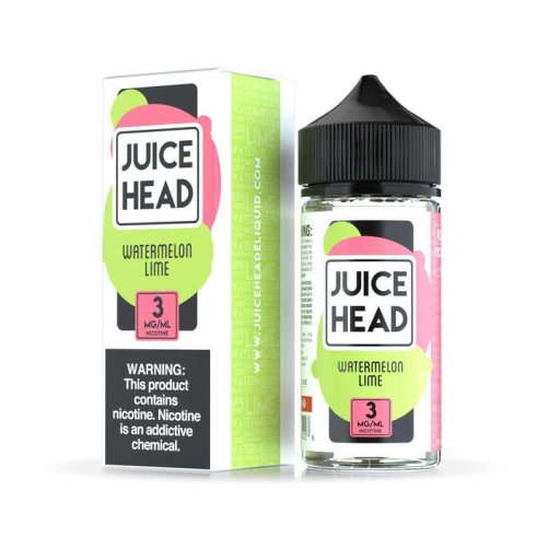 Juice Head E-Liquid 100ml (Watermelon Lime) 3mg