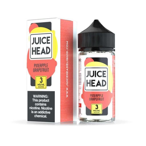 Juice Head E-Liquid 100ml (Pineapple Grapefruit) 3mg