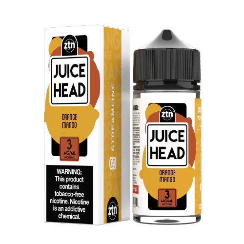 Juice Head Tobacco Free Nicotine E-Liquid 100ml (Orange Mango) 3mg