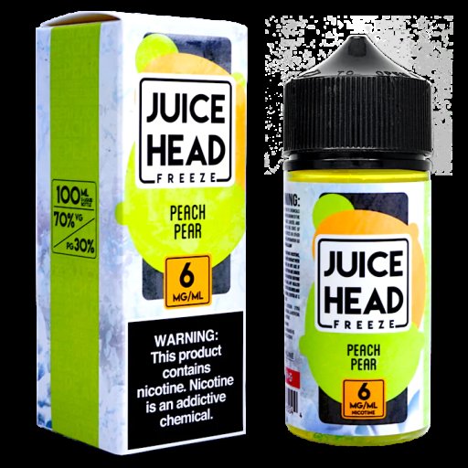 Juice Head Freeze E-Liquid 100ml (Peach Pear Freeze) 0mg