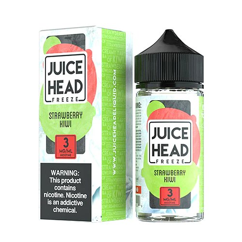 Juice Head Freeze E-Liquid 100ml (Strawberry Kiwi Freeze) 0mg