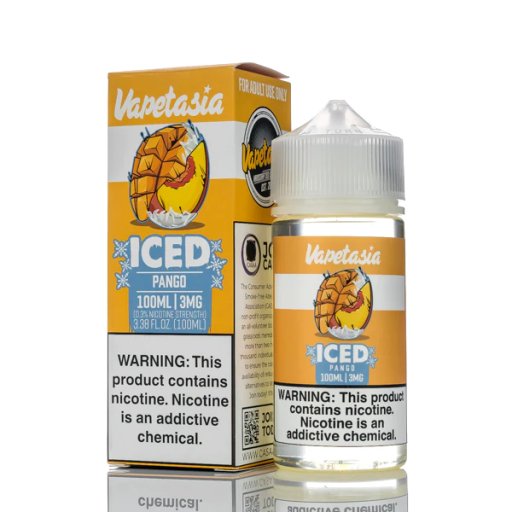 Vapetasia ICED Synthetic Nicotine E-Liquid 100ml (Pango) 3mg