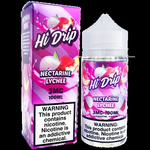 Hi-Drip E-Liquid 100ml (Nectarine Lychee) 3mg