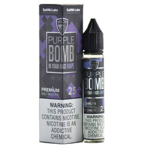 VGOD Salt Nicotine E-Liquid 30ml (Purple Bomb) 25mg