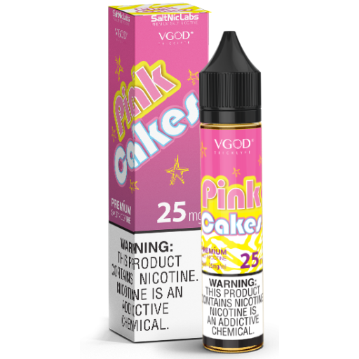 VGOD Salt Nicotine E-Liquid 30ml (Pink Cakes) 25mg