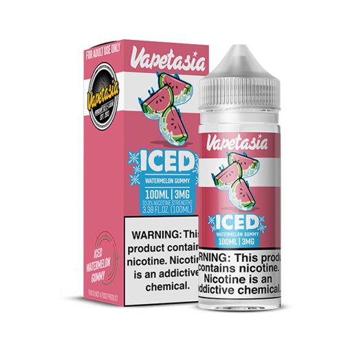 Vapetasia ICED Synthetic Nicotine Salt E-Liquid 30ml (Watermelon Gummy) 24mg