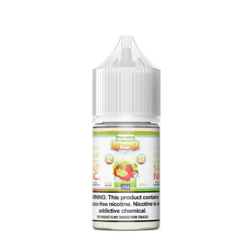 Pod Juice ICED Synthetic Nicotine Salt E-Liquid 30ml (Strawberry Kiwi Freeze) 35mg