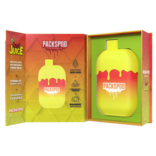 Packspod Disposable 5000 Puffs (Apple Juice)
