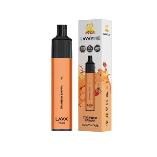 Lava Plus Disposable Device (Strawberry Banana - 2600 Puff)