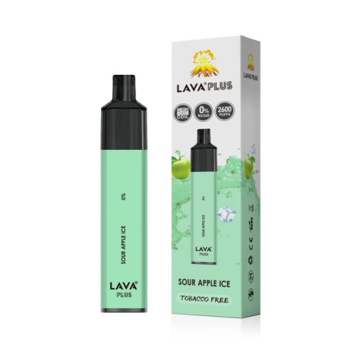 Lava Plus Disposable Device (Sour Apple Ice - 2600 Puff)