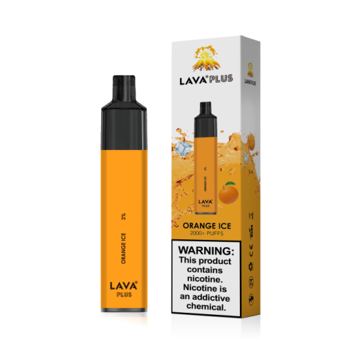 Lava Plus Disposable 3% (Orange Ice - 2600 Puffs)