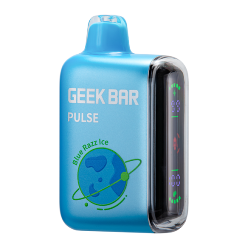 Geek Bar Pulse Mode Disposable Vape 5% 15000 Puffs (Bluerazz Ice)