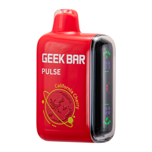 Geek Bar Pulse Mode Disposable Vape 5% 15000 Puffs (California Cherry)