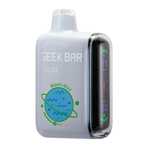 Geek Bar Pulse Mode Disposable Vape 5% 15000 Puffs (Miami Mint)