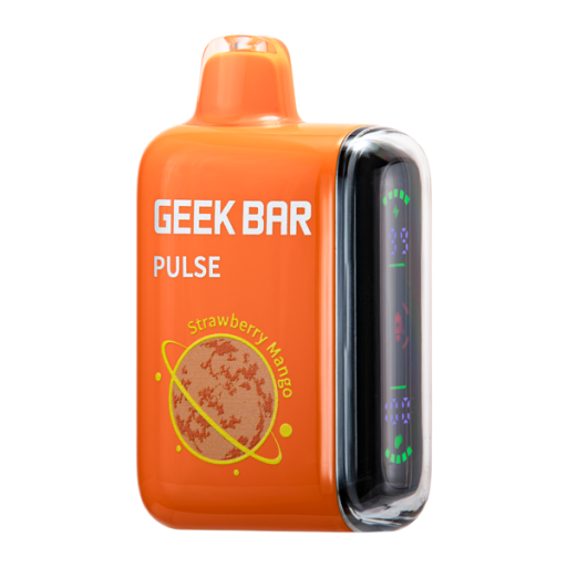 Geek Bar Pulse Mode Disposable Vape 5% 15000 Puffs (Strawberry Mango)