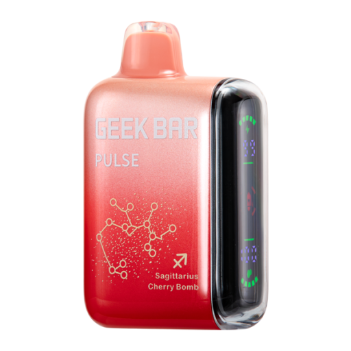 Geek Bar Pulse Mode Disposable Vape 5% 15000 Puffs (Cherry Bomb)