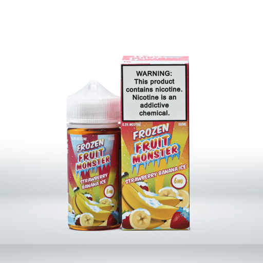 Frozen Fruit Monster 100ml Salt Nic Liquid 6MG (Strawberry Banana ice)