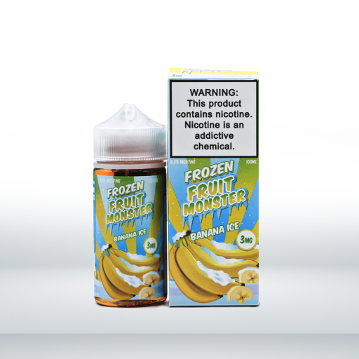 Frozen Fruit Monster 100ml Salt Nic Liquid 3MG (Banana Ice)