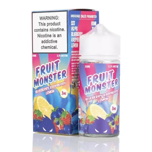 Frozen Fruit Monster 100ml Salt Nic Liquid 6MG (Blueberry Raspberry Lemon)