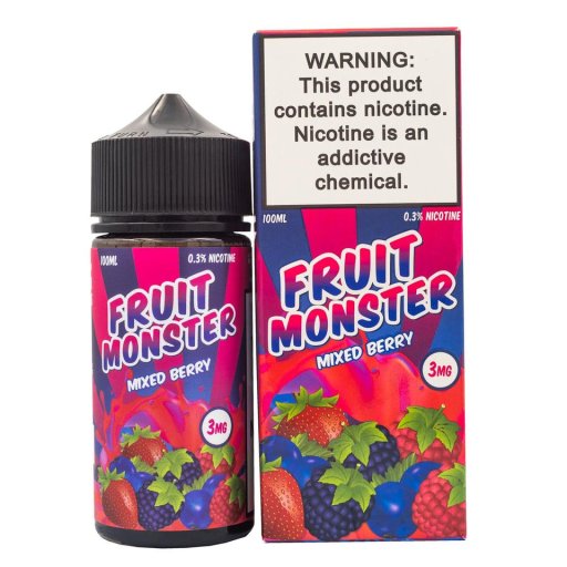 Frozen Fruit Monster 100ml Salt Nic Liquid 6MG (Mixed Berry)