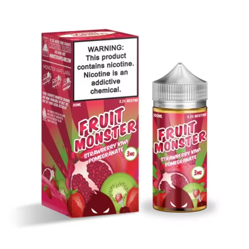 Frozen Fruit Monster 100ml Salt Nic Liquid 6MG (Strawberry Kiwi Pomegranate)