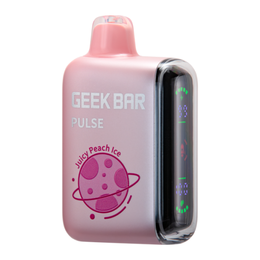 Geek Bar Pulse Mode Disposable Vape 5% 15000 Puffs (Juicy Peach Ice)