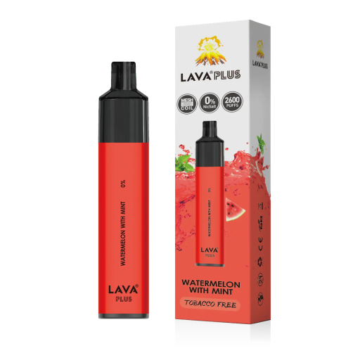 Lava Plus Disposable Device 0% (Watermelon With Mint-2600 Puff)