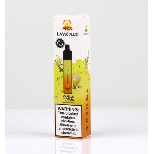Lava Plus Disposable 3% (Vanilla Custard- 2600 Puffs)