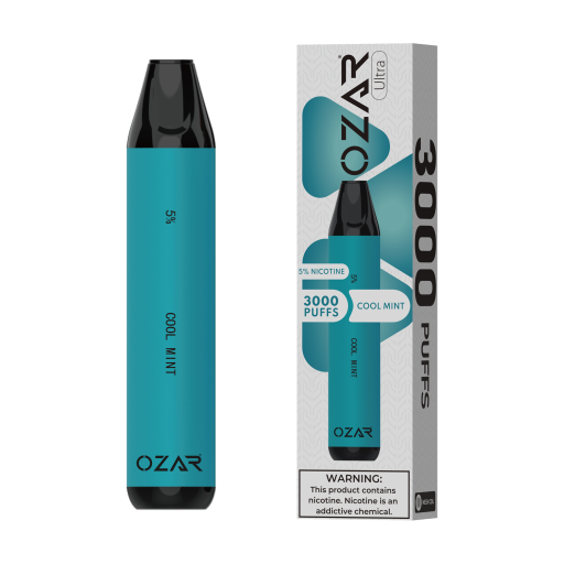 Ozar Ultra Disposable Vape Cool Mint 3000 Puffs