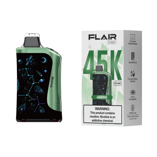 Flair Sniper 5% Disposable Device (Menthx - 45k Puffs)