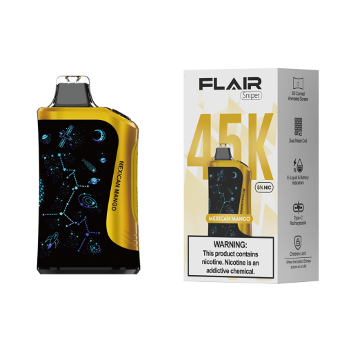 Flair Sniper 5% Disposable Device (Mexican Mango - 45k Puffs)