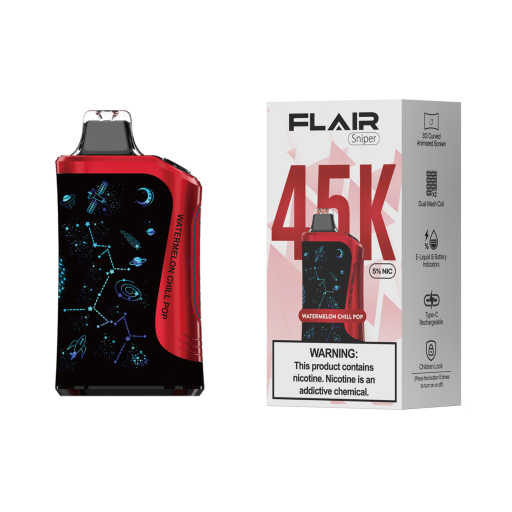 Flair Sniper 5% Disposable Device (Watermelon Chill Pop - 45k Puffs)