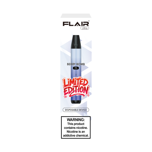 Flair Ultra 5% Disposable 3000 Puffs (Berry Bomb-Limited Edition )