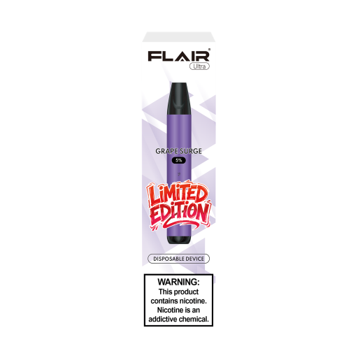Flair Ultra 5% Disposable 3000 Puffs (Grape Surge-Limited Edition)