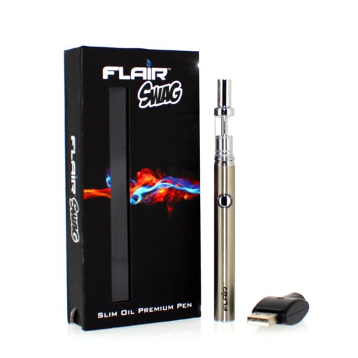 Flair Slim Oil Vaporizer Pen (Stainless Steel)