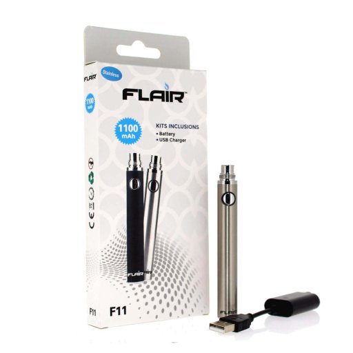 Flair Battery F1100 1100 Mah (Stainless Steel)