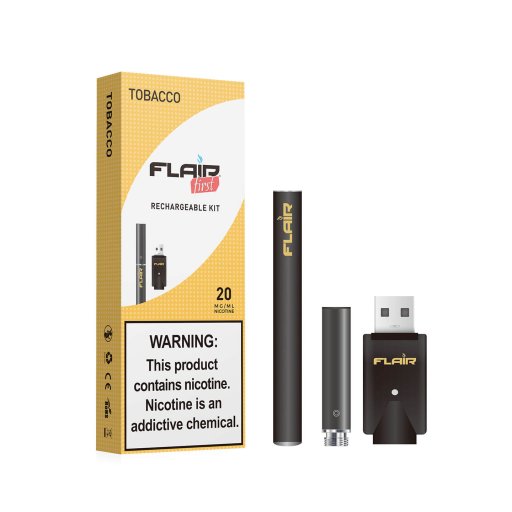 Flair Rechargeable E-cig Kit (20 Mg Tobacco)