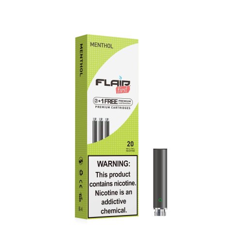 Flair E-cig Refills - Cartomizers (20 Mg Menthol)